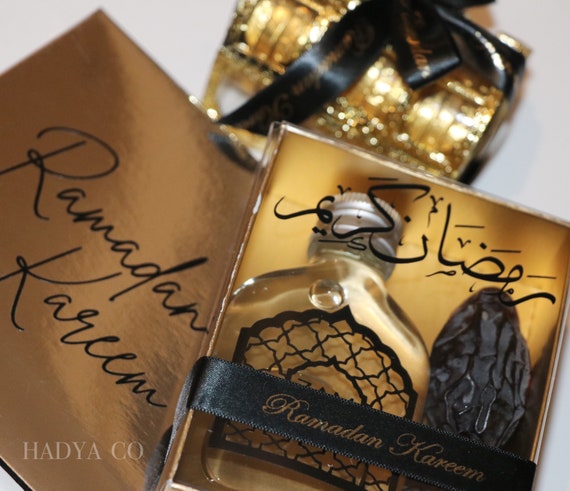 Zam Zam Water & Dates Gift Set - Perfect for Weddings, Nikkah