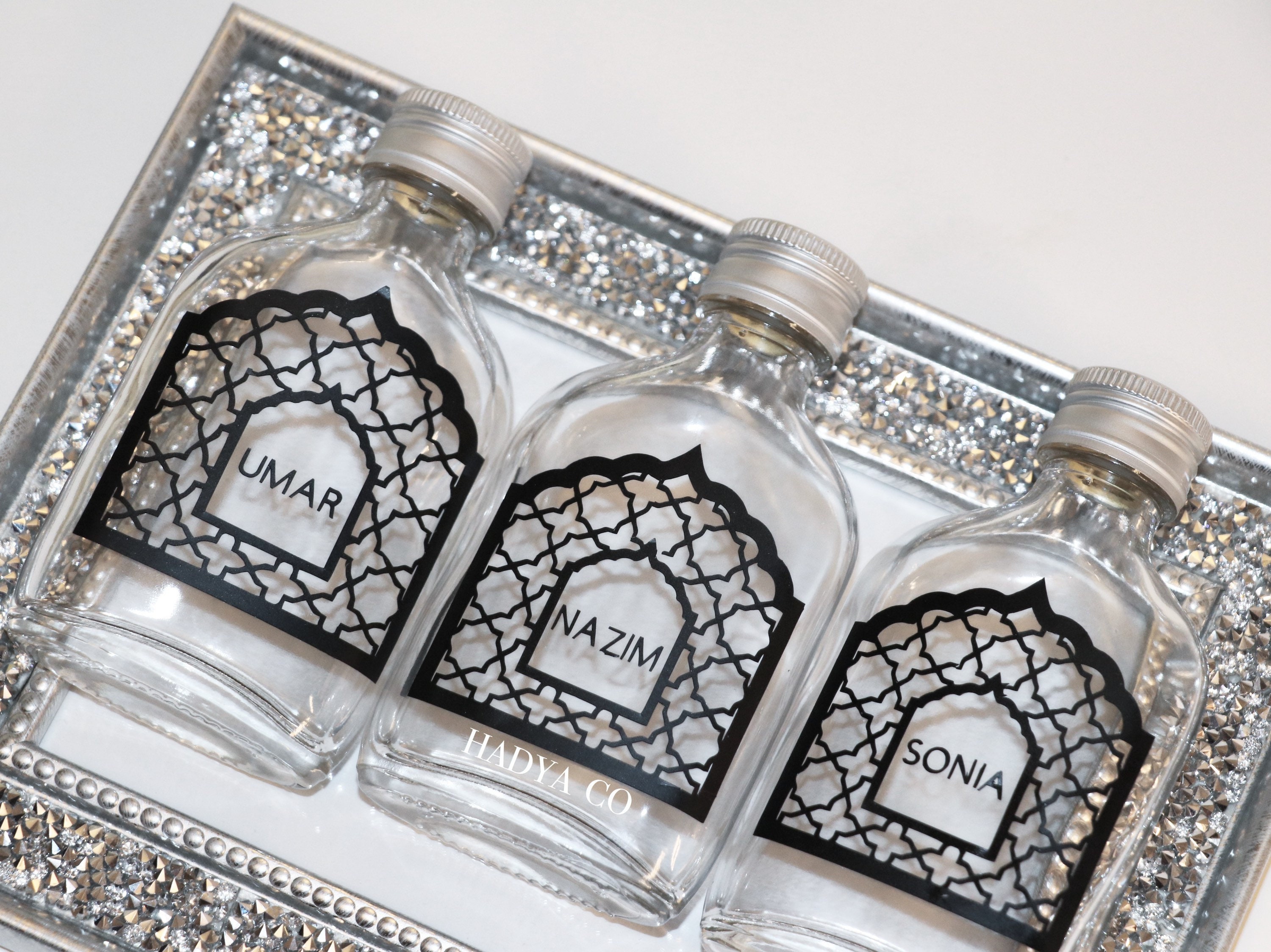 Zam Zam Bottle Favours Perfect for Weddings Nikkah Aqiqah Etsy UK