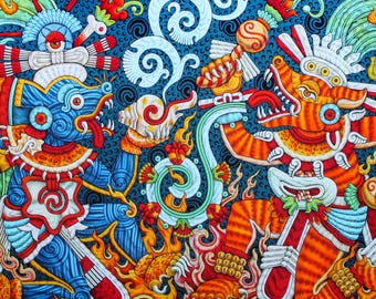 Dans van de Nahuales, Huehuecoyotl en Xolotl