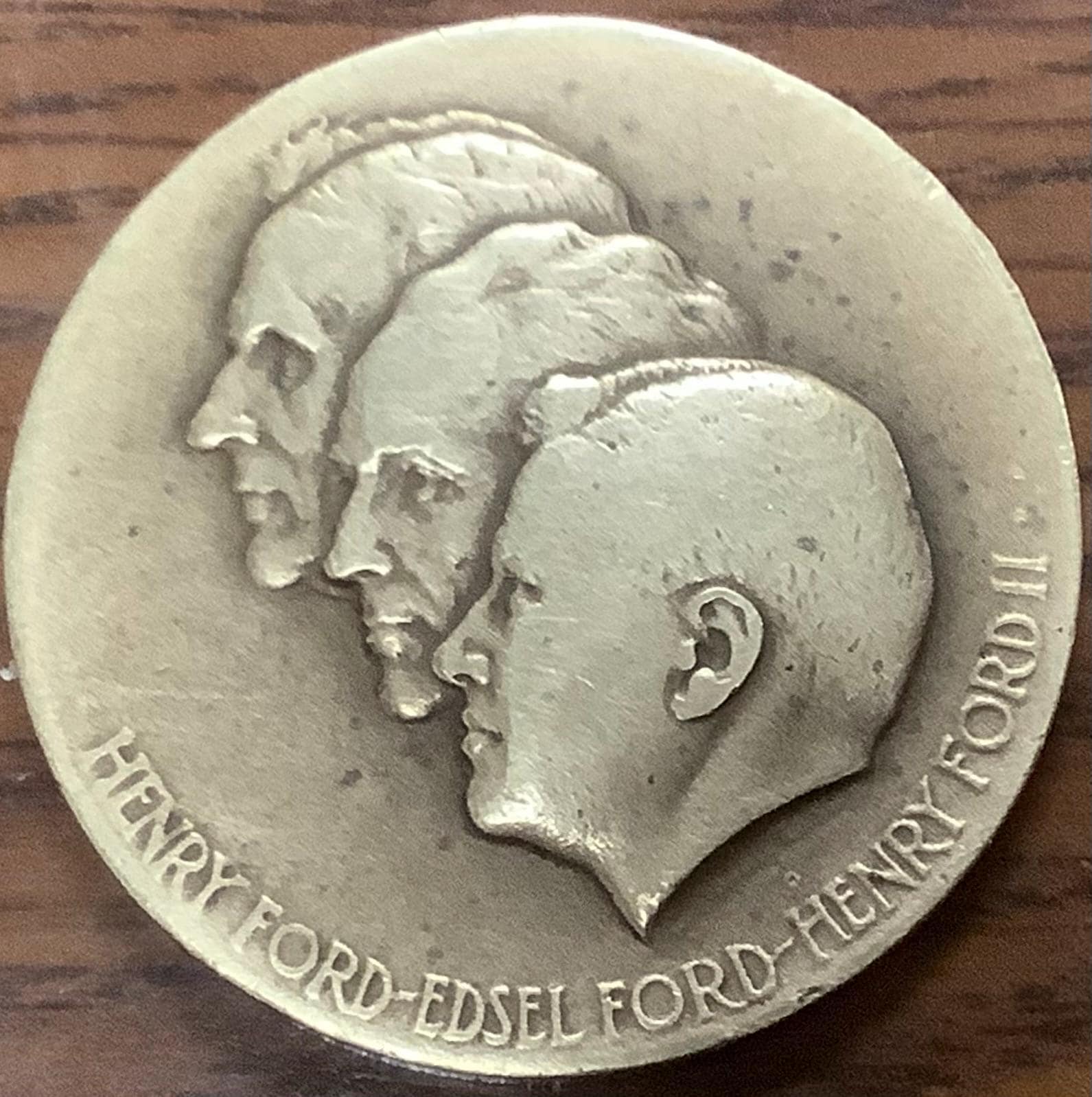 1953 Ford Motor Company 50th Anniversary Medal Henry Ford, Edsel