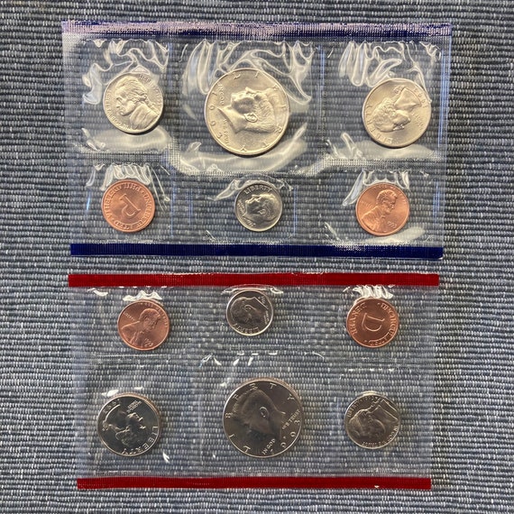 1993 United States Mint Uncirculated Coin Set in Original Envelope