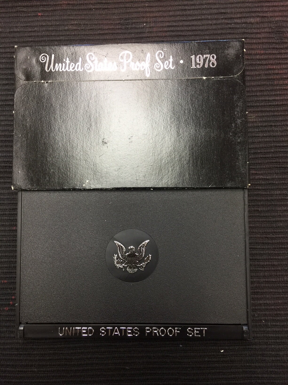 1973 United States Mint Proof Set in Original Box With Eisenhower ...
