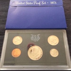 1971 United States Mint Proof Set in Original Box