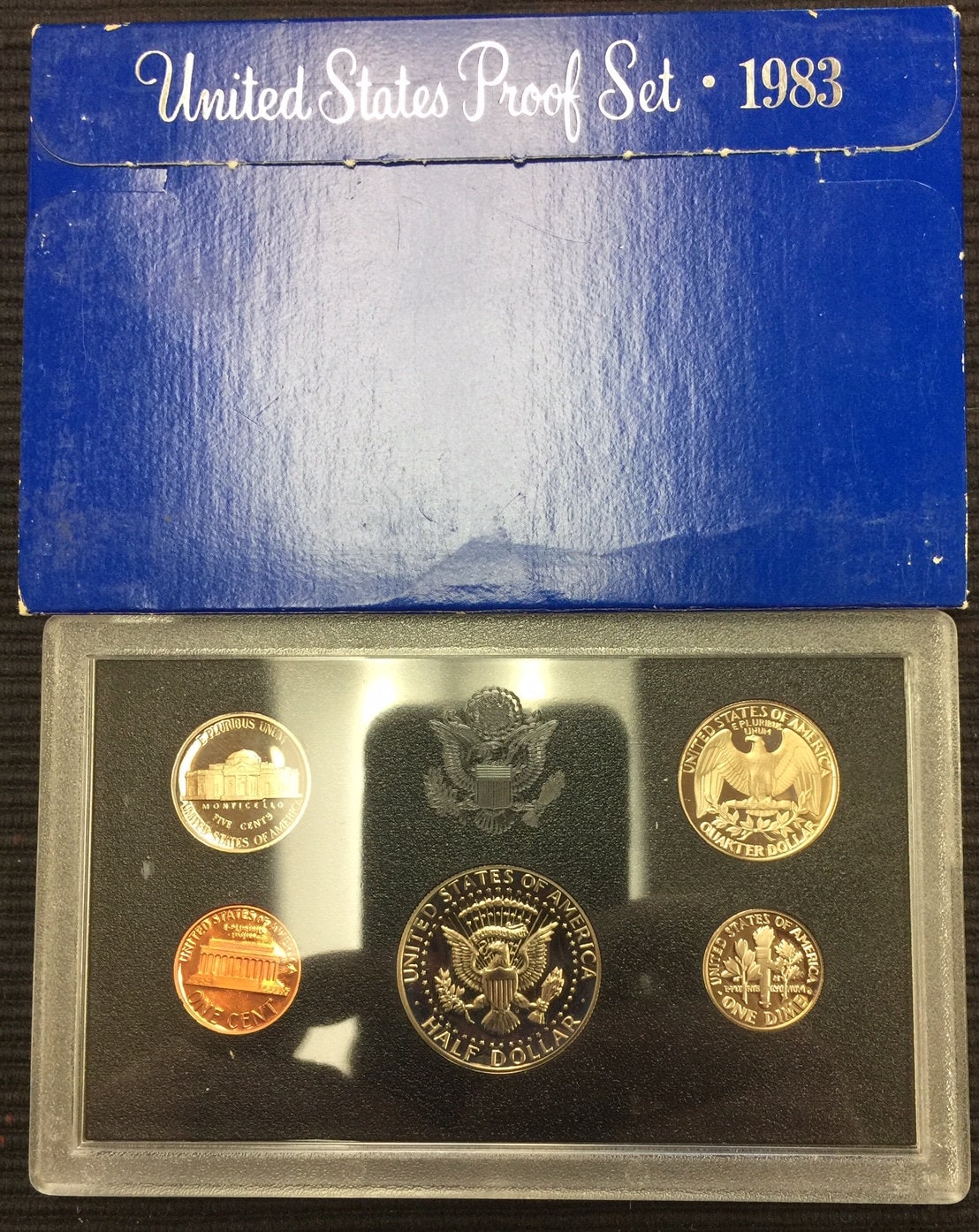 1983 United States Mint Proof Set in Original Box - Etsy