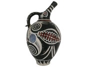 Ancient Greek Kamares ware beak-spouted jug Museum Replica Terracotta Vase 9.84 quot 25cm