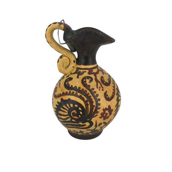 Minoan Terracotta octopus jar Ancient Greek Terracotta Replica Museum Art 9cm