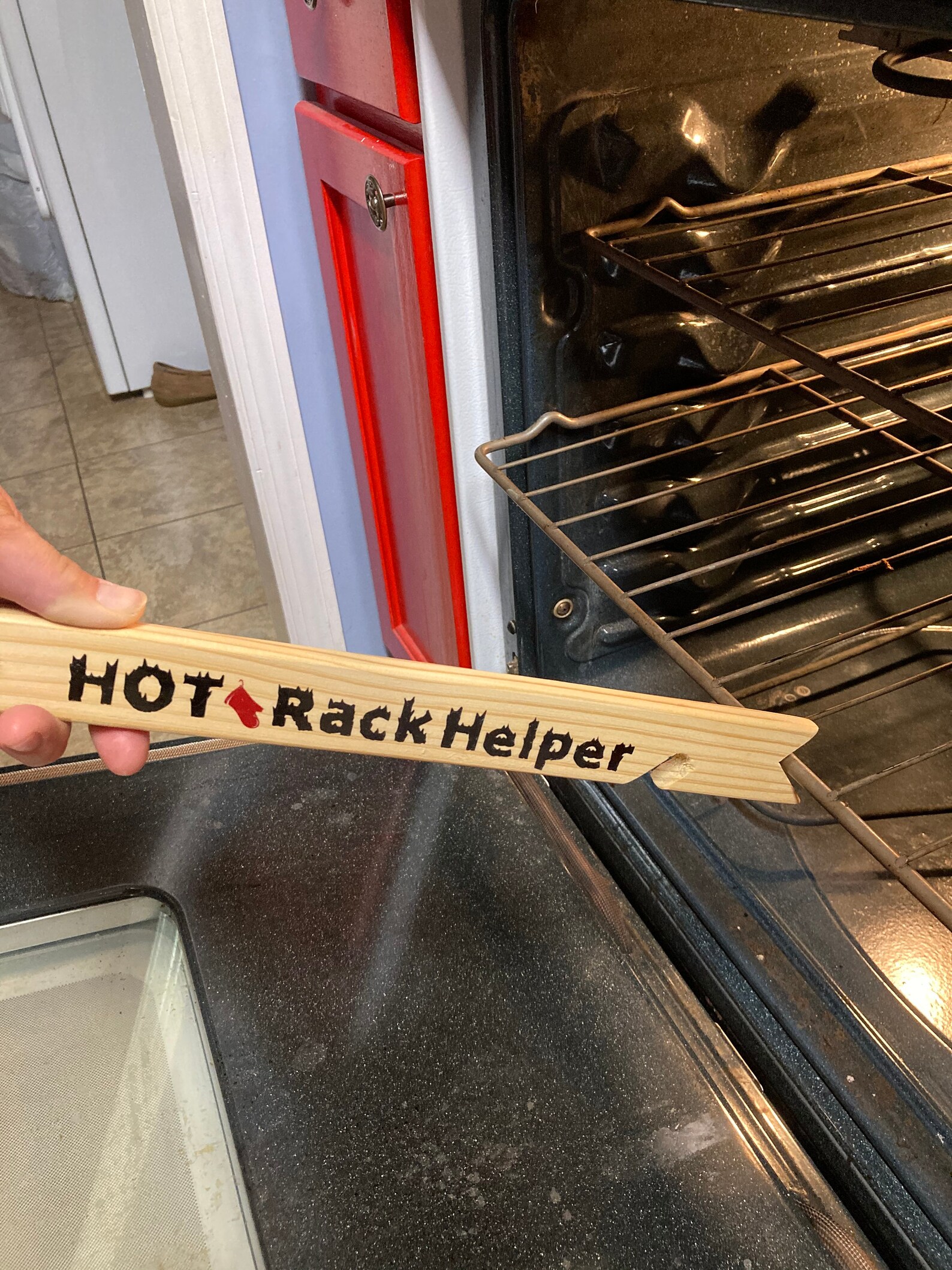 Hot Rack Helper Oven Rack Tool Oven Mitt Replacement Kitchen Etsy