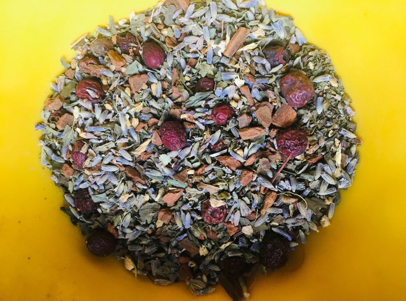 High Blood Pressure Tea/herbal Blend Etsy
