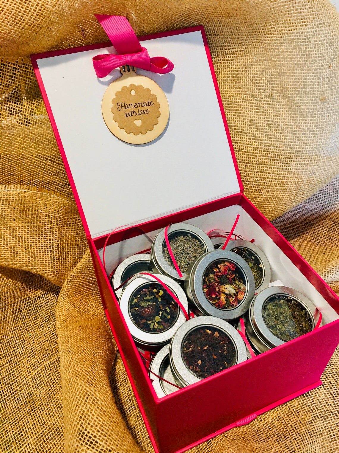 Tea Sampler Gift Box tea Collection Etsy