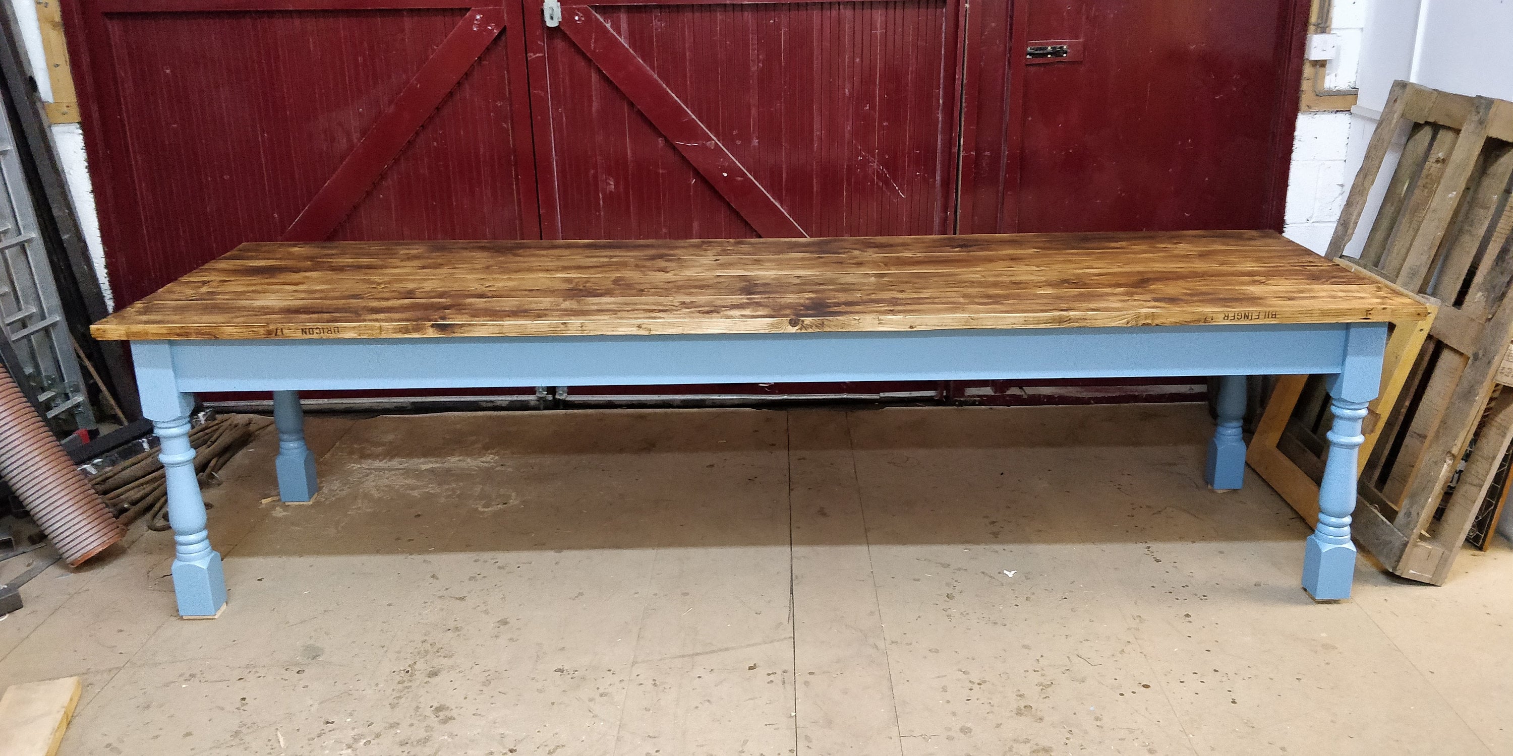 Reclaimed Wood Kitchen Table Rustic Farmhouse Dining Table Etsy UK