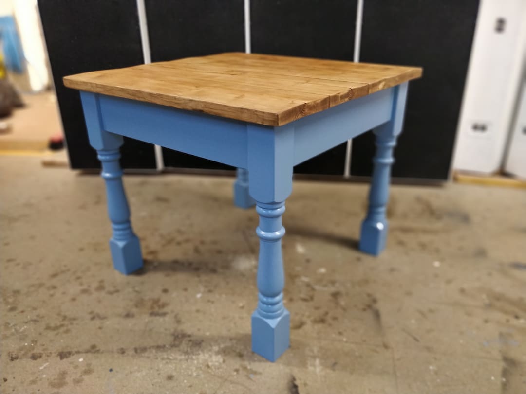 The Square Kitchen Table Farmhouse Dining Table Reclaimed Wood Top