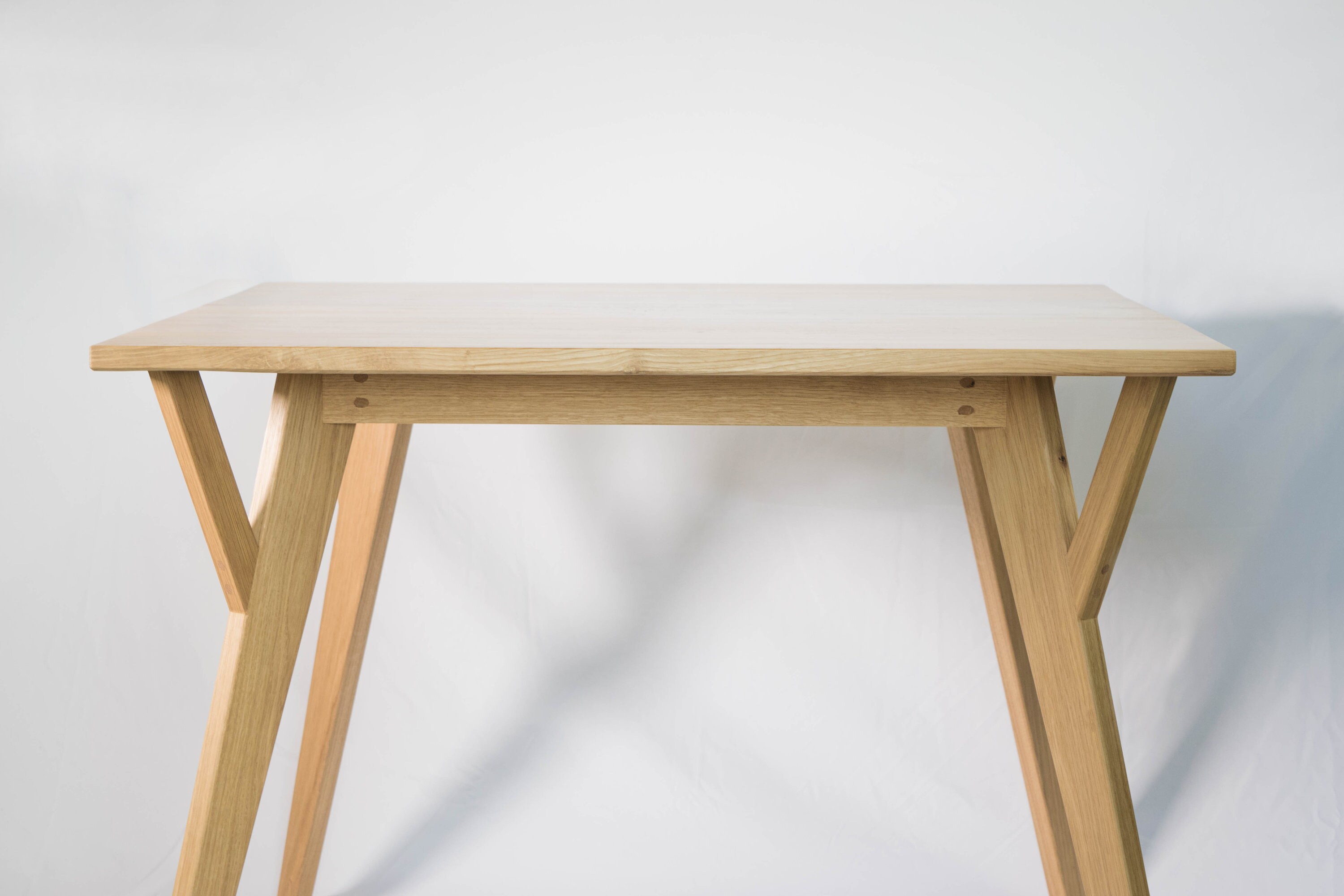 4 Seater Dining Table || Handmade 100% Solid Oak - Etsy UK