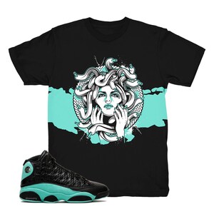 shirts to match jordan 13 island green