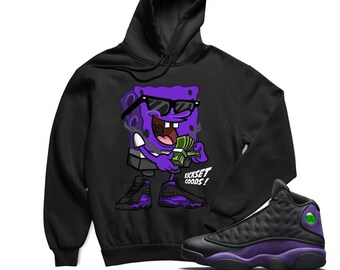 air jordan purple hoodie