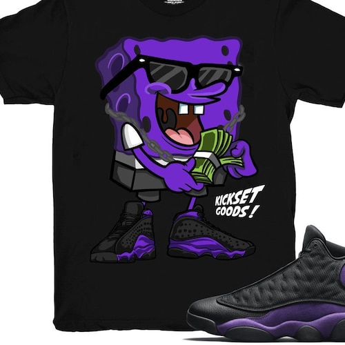 purple 13s shirt