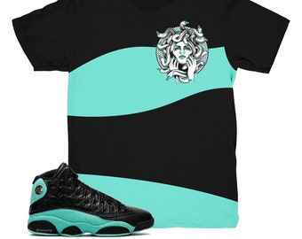 island green jordan 13 outfit