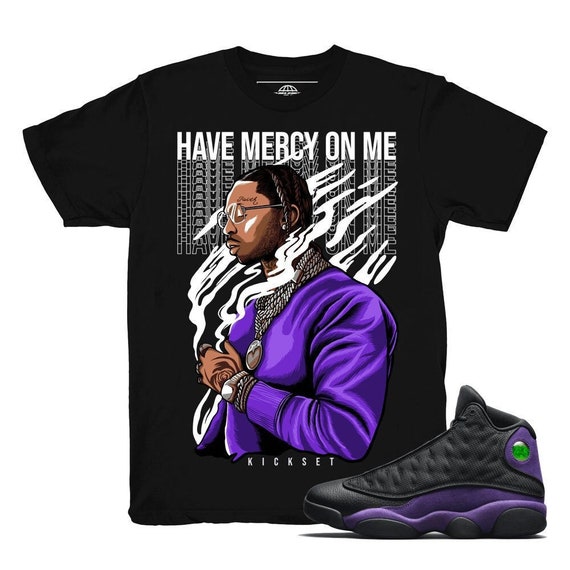 Jordan 13 Court Purple the Woo Sneaker 