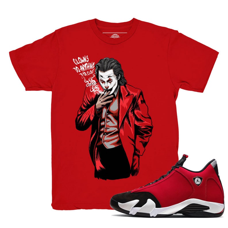 gym red 14s shirt