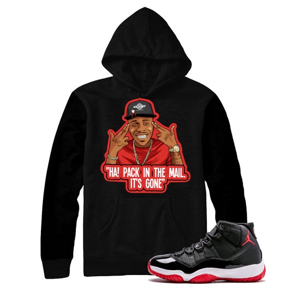 Jordan 11 Bred Dababy Sneaker Hoodie 