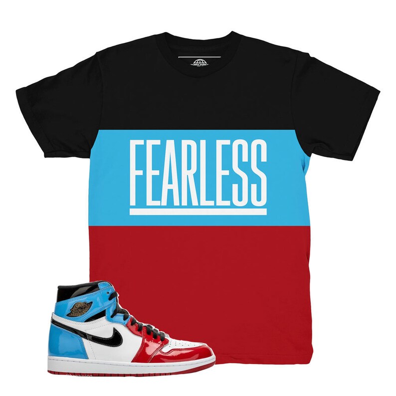 jordan 1 fearless shirt