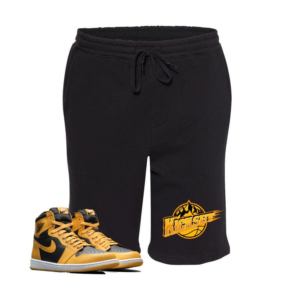 Jordan 1 Pollen Jazz Sneaker Shorts 