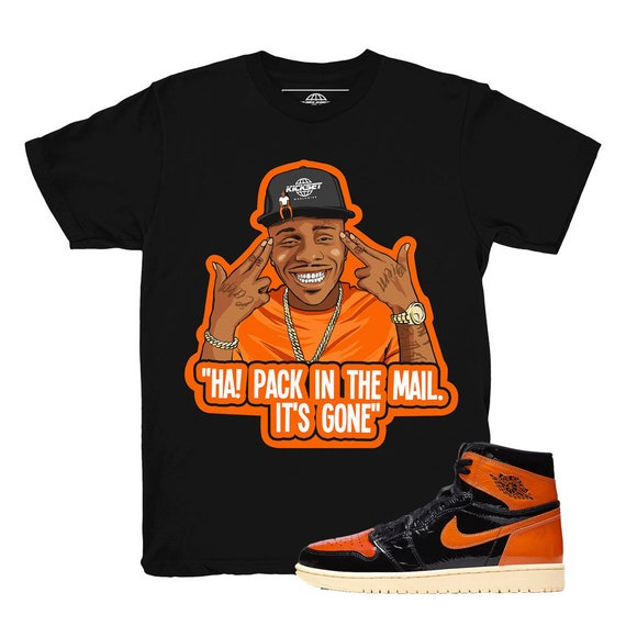 orange jordan 1 shirt