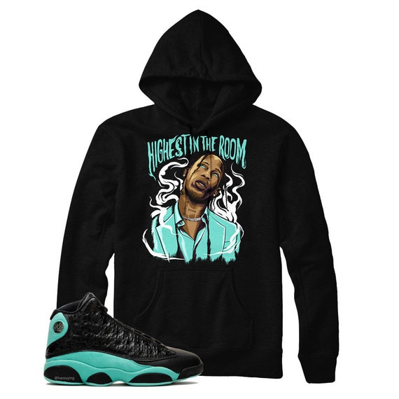 jordan 13 island green outfit