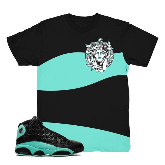 retro 13 cap and gown shirt
