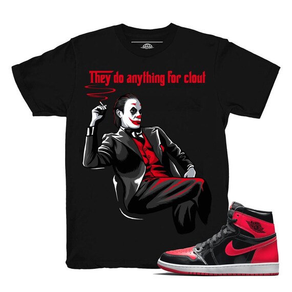 Jordan 1 Bred Patent Joker Sneaker Shirt Bred Patent Leather - Etsy.de