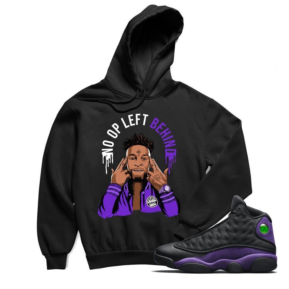 Jordan 13 Court Purple Savage Sneaker Hoodie Court Purple | Etsy Hong Kong