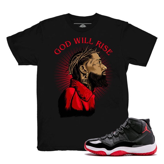 Jordan 11 Bred Nipsey God Will Rise 