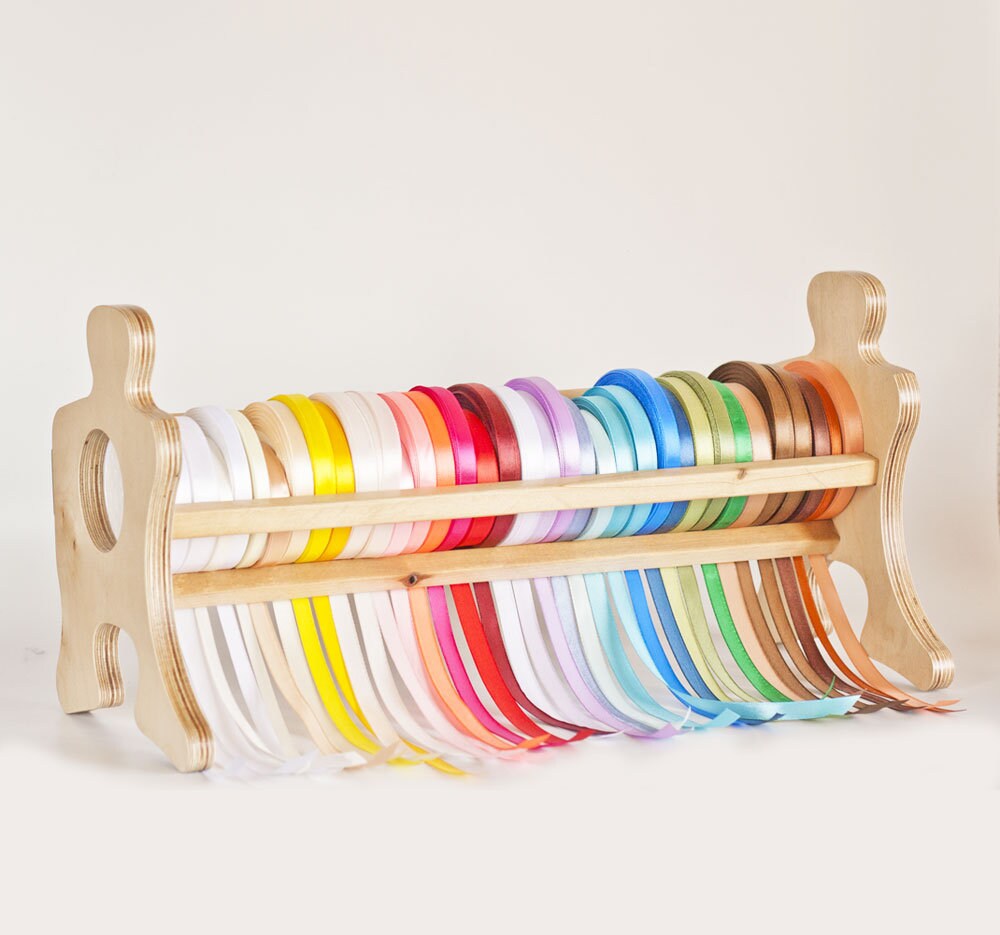 Ribbon organizer Craft organizer String holder chains Etsy