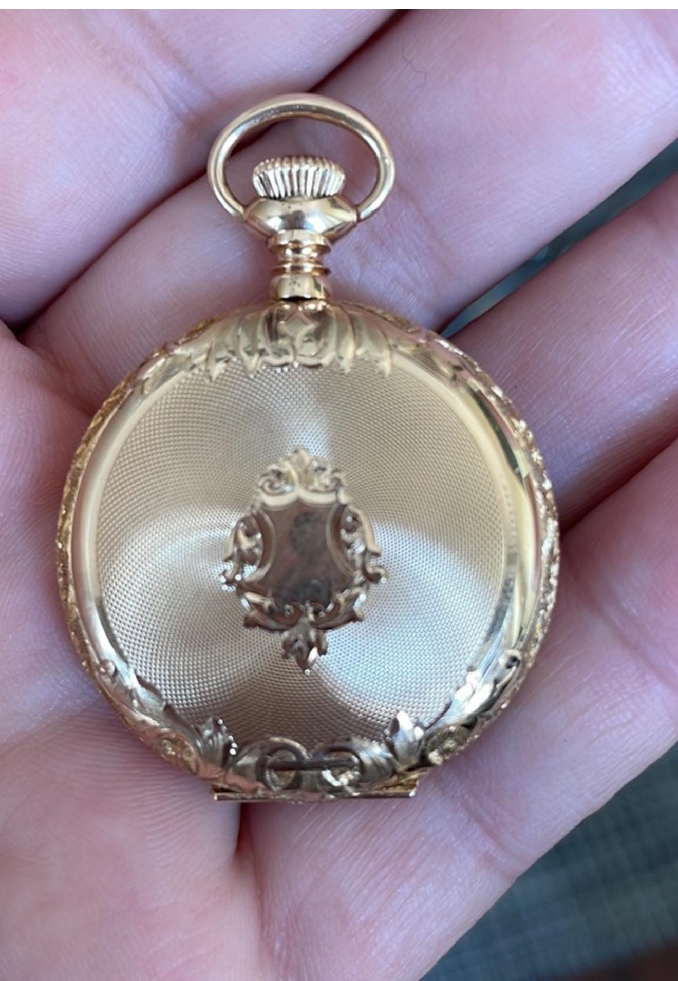 Elgin Gold Pocket Watch 7 jewels 1904‎ 1919 10k Gold Filled Elgin Open Face Pocket Watch. Grade 315  main image 3
