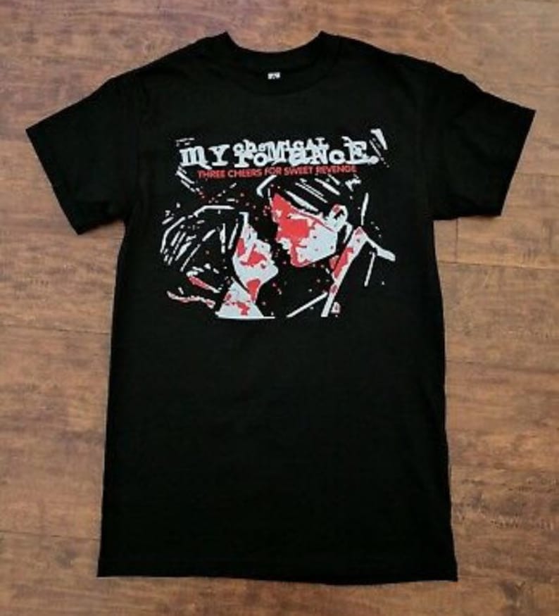 My Chemical Romance T Shirt Etsy