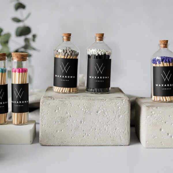 Matches in a Jar Etsy UK