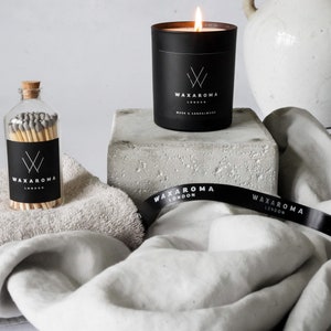 Luxury Natural Soy Wax Candle | Vegan Friendly | Scented Soy Candle | Luxury Jar| Choose your scent| Cotton Wick