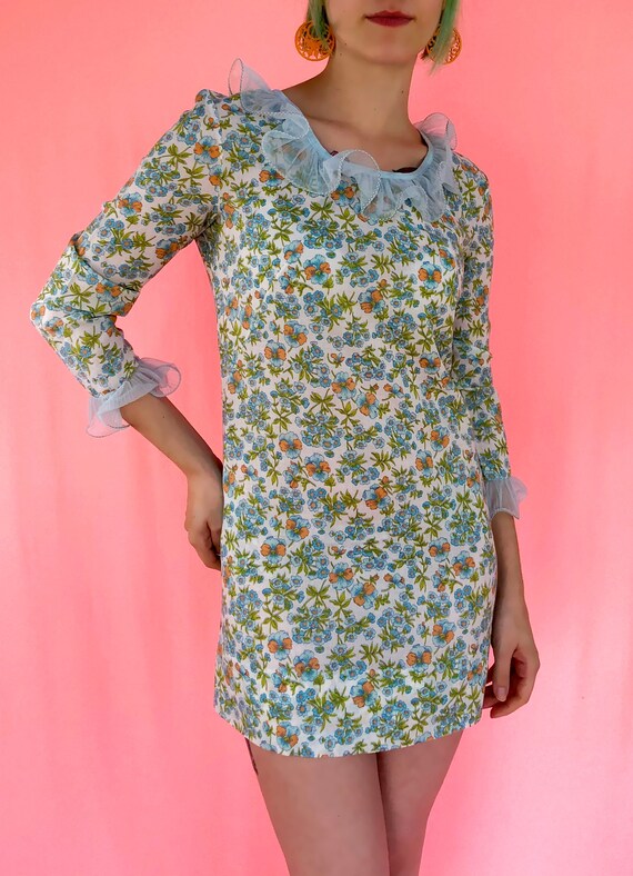 SALE 70's Vintage dress A-line Dress