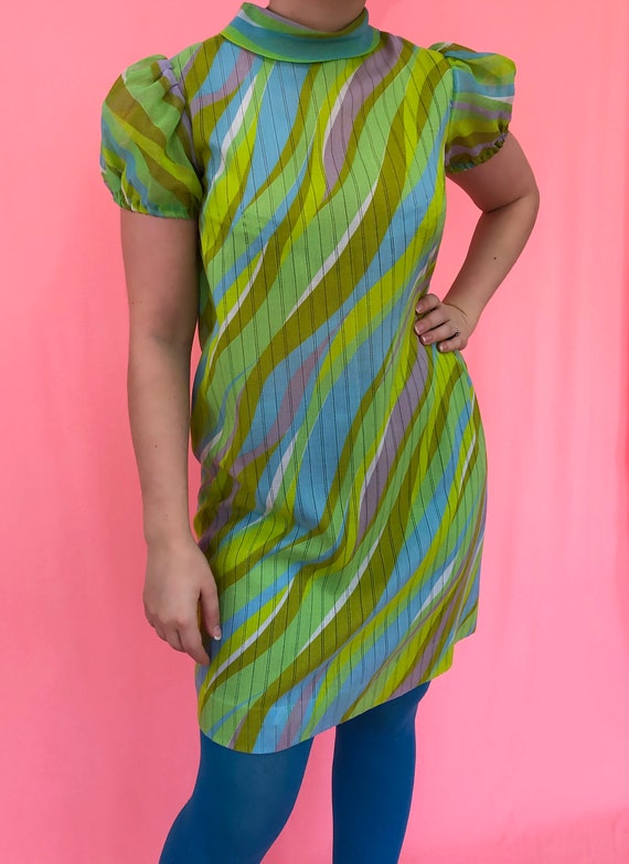 70s shift dress