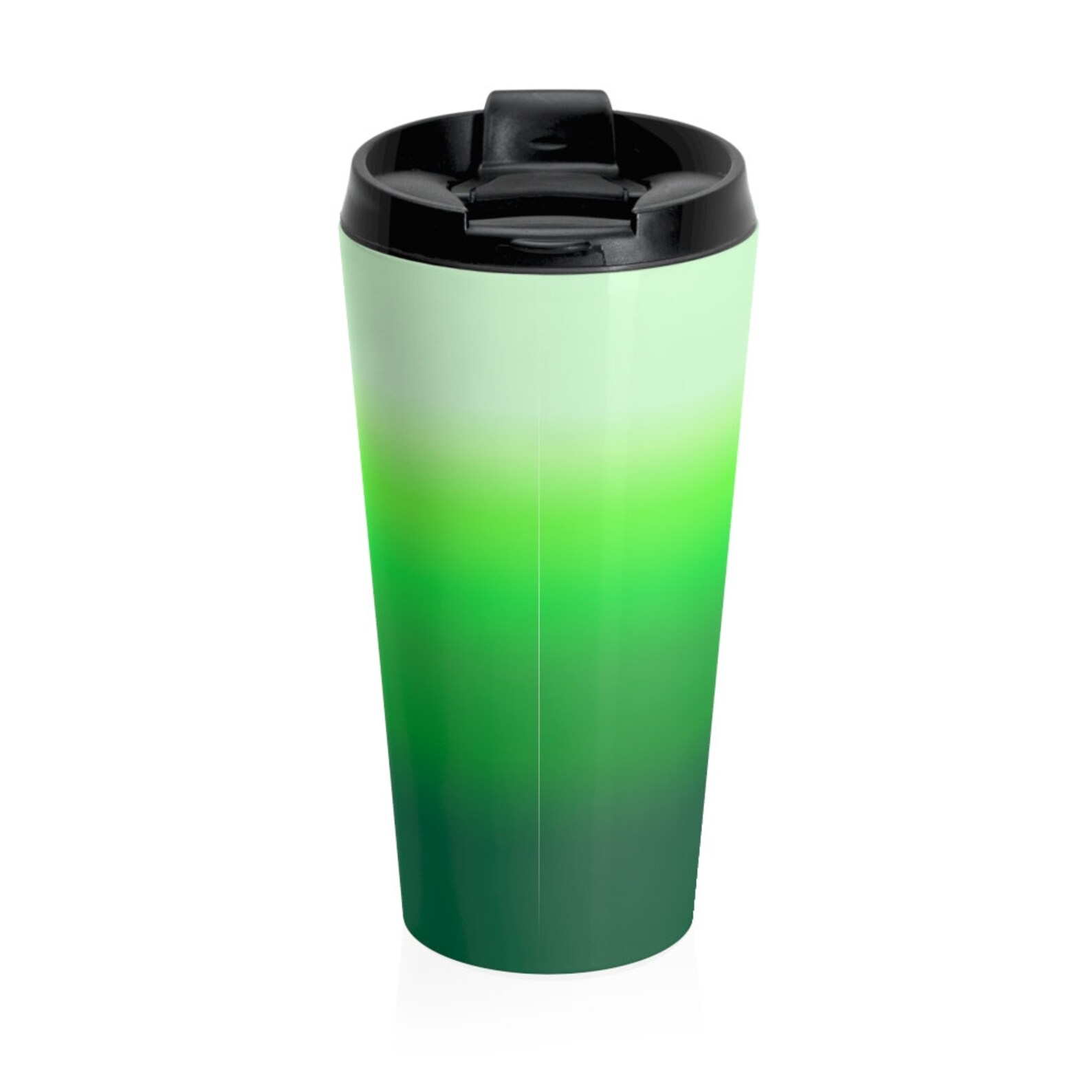 Green Tumbler Green Gradient Tumbler Green Travel Mug Etsy