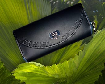 Carpe Diem Wallet – Handmade Leather Wallet for Women