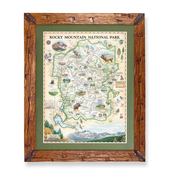 Rocky Mountain National Park Map Rocky Mountains Map Usa | How To Get
