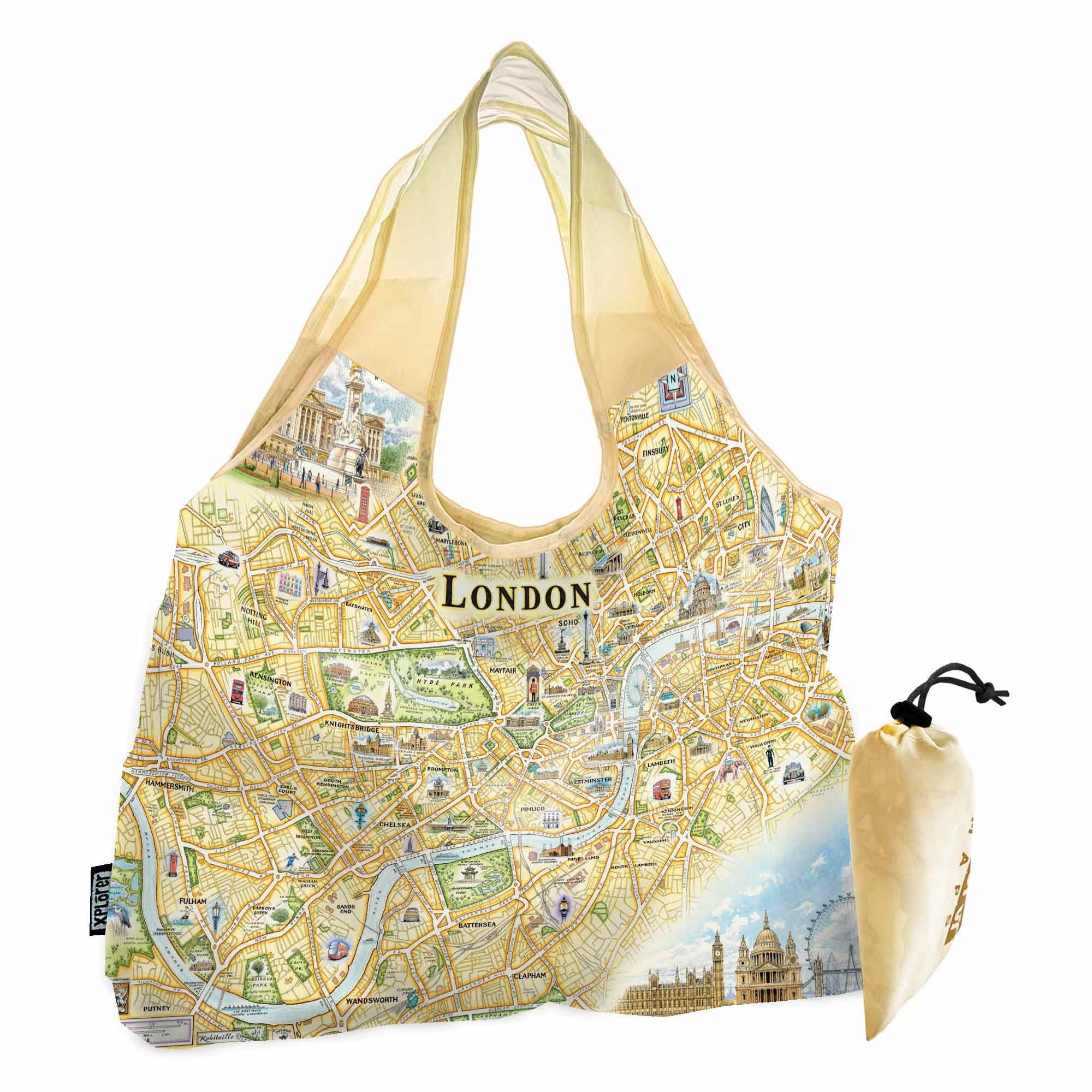 London map tote bag - Etsy 日本