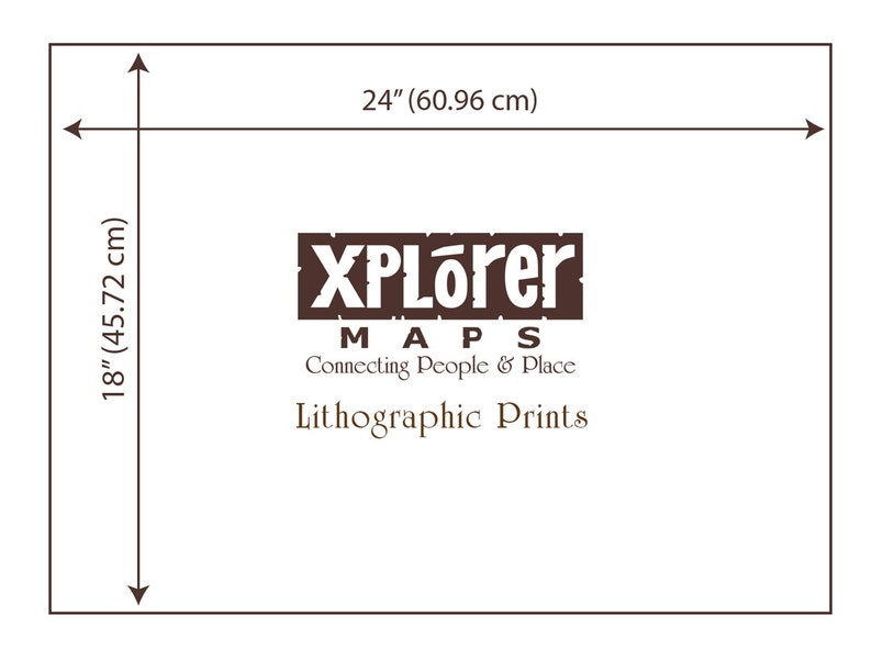 1000 Islands Hand-drawn Map Poster Authentic 18x24 - Etsy