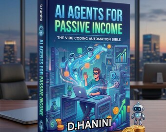 AI Agents For Passive Income | The Vibe Coding Automation Bible | Build AI Business Guide | Digital Ebook | PDF Side Hustle Starter Kit