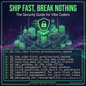 Ship Fast Break Nothing: AI Coding Security Guide for Vibe Coders | Instant Download PDF eBook