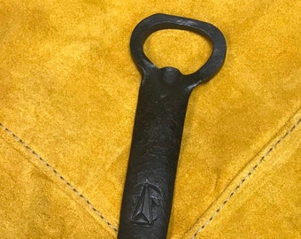 Hand Forged, Antique Wrench Bottle Opener *Gift Ideas *Groomsman *Blacksmith *Gift for Him