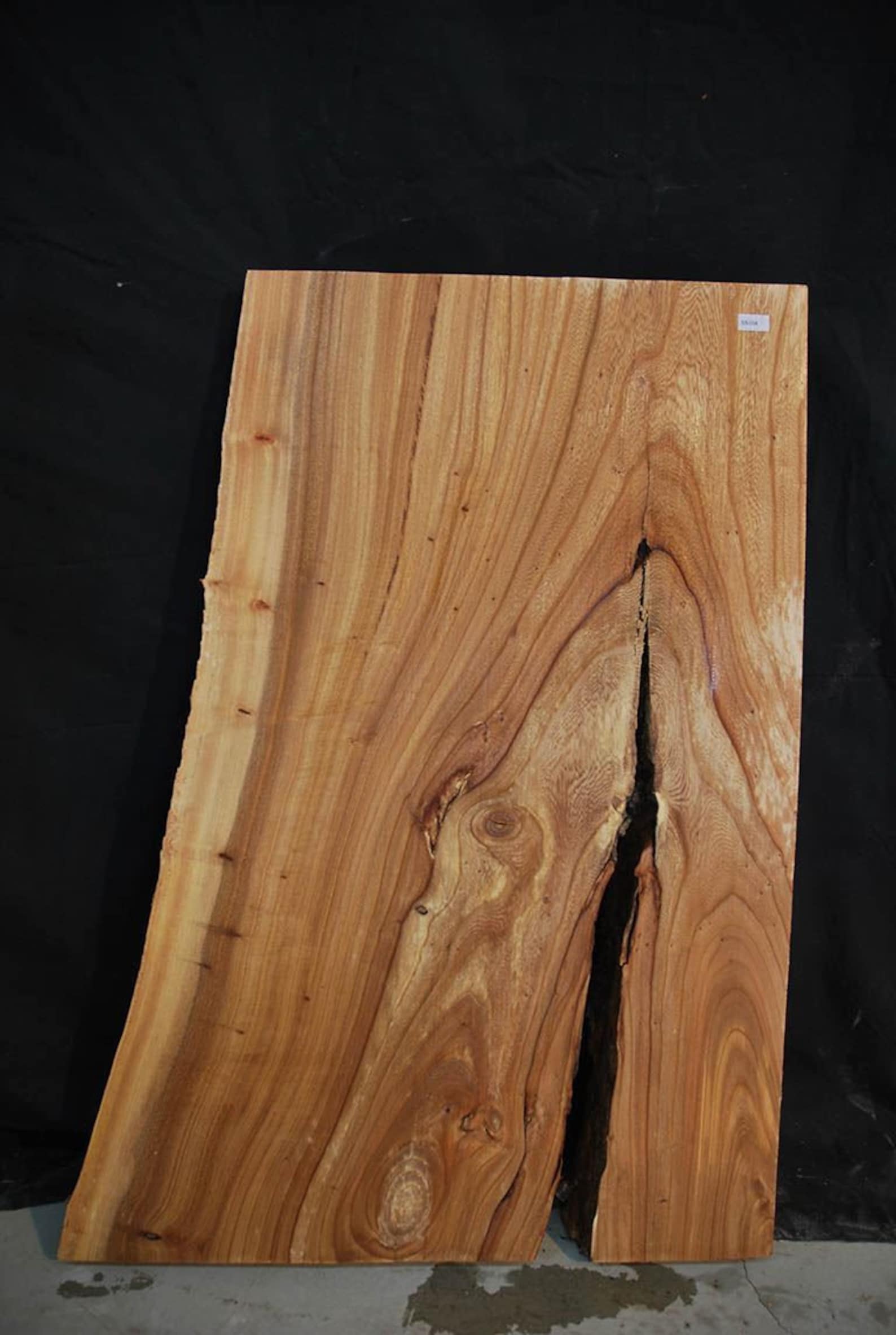 Red Elm Live Edge Wood Slab 31 FREE SHIPPING Etsy