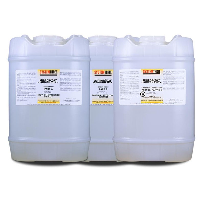 Mirror Coat Bar & Table Top Epoxy System Three Etsy