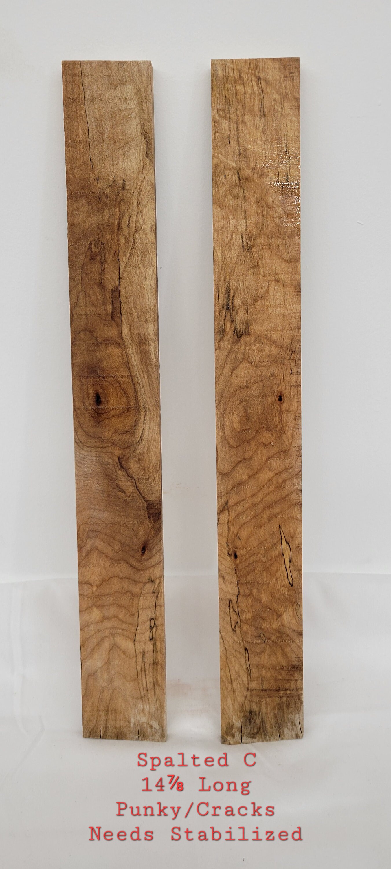 spalted maple wood blanks