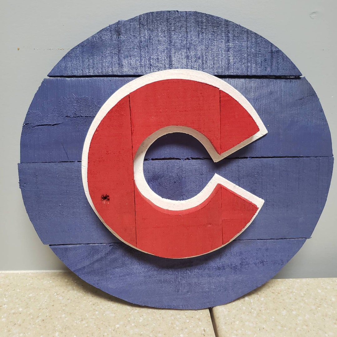 Chicago Cubs Reclaimed Wood Rustic Sign - Etsy